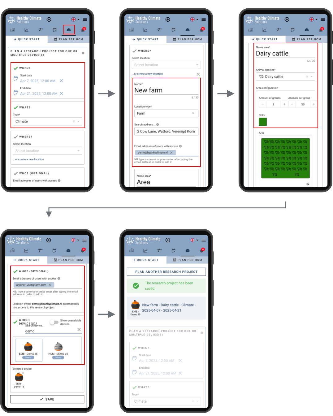 Quickstart research Planning
