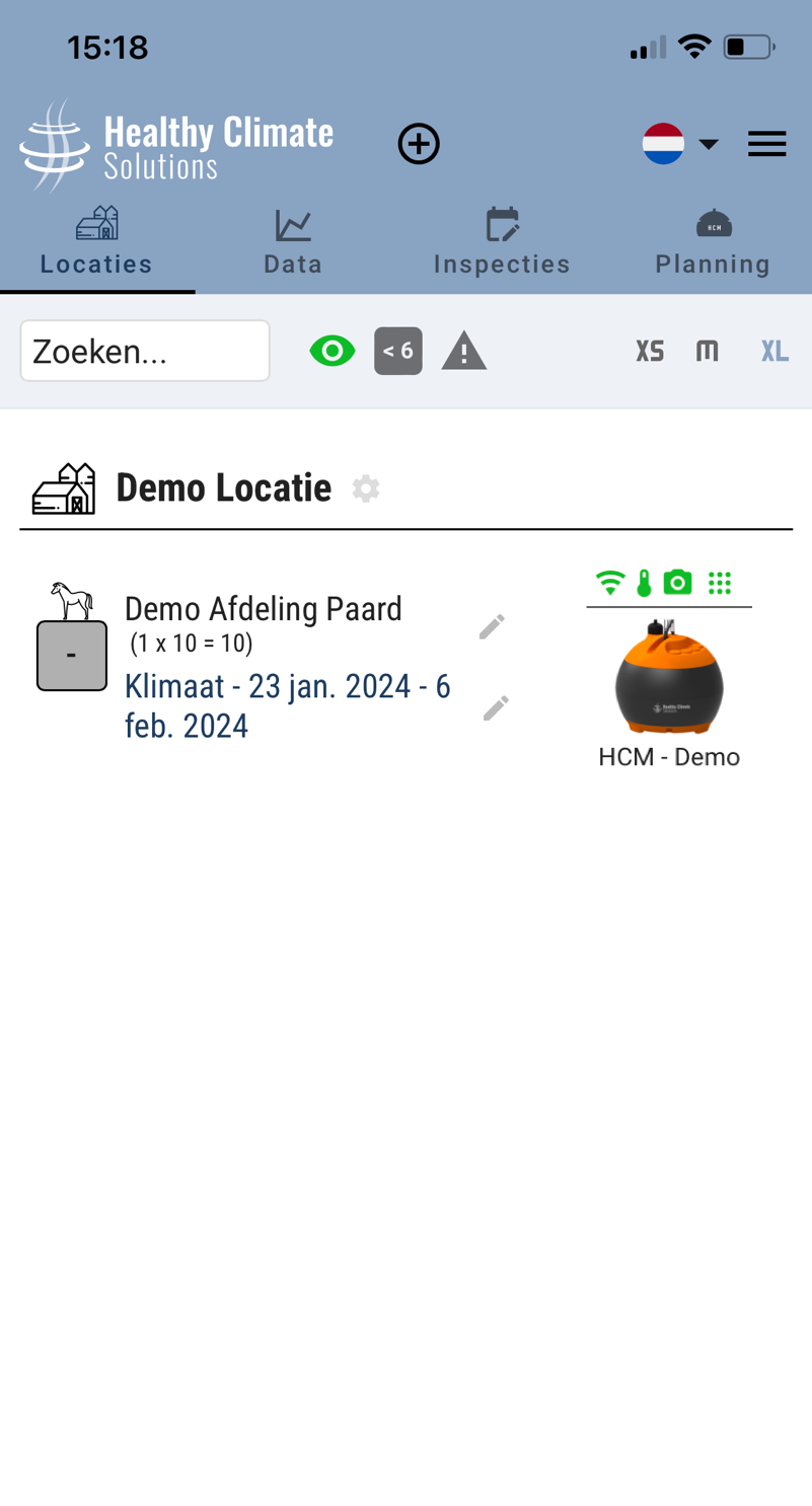 Locaties app
