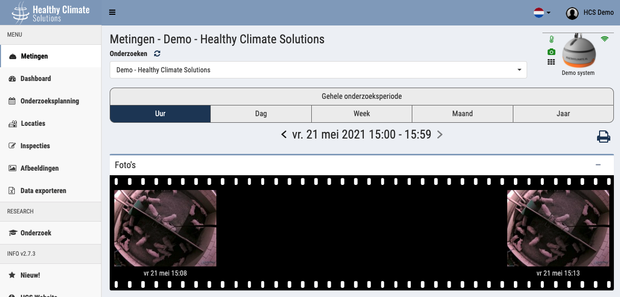 Healthy Climate Monitor focus - Scherpe foto's